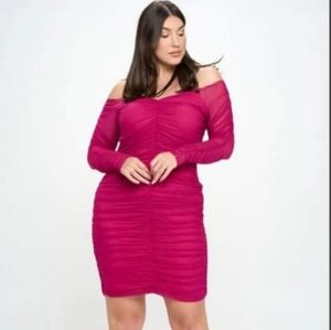 Pink Passion Dress - Plus Size